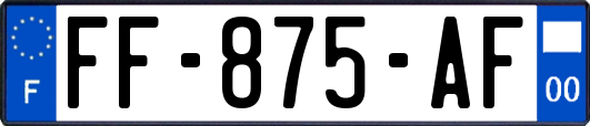 FF-875-AF