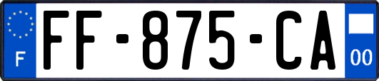 FF-875-CA