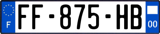 FF-875-HB
