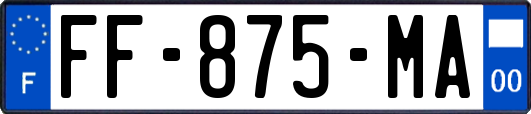 FF-875-MA