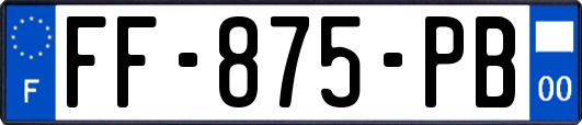 FF-875-PB