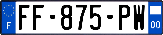 FF-875-PW