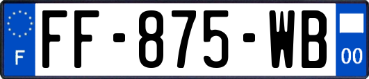 FF-875-WB