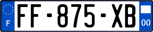 FF-875-XB