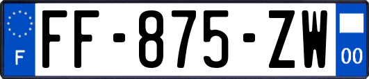 FF-875-ZW