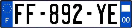 FF-892-YE