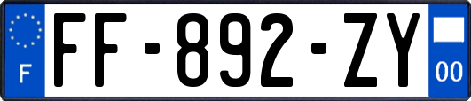 FF-892-ZY