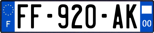 FF-920-AK