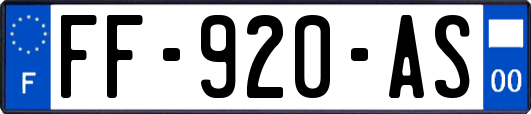 FF-920-AS