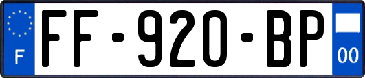 FF-920-BP