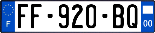 FF-920-BQ