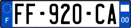 FF-920-CA