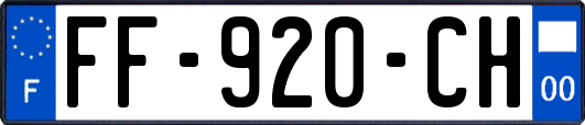 FF-920-CH