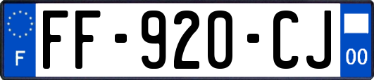 FF-920-CJ