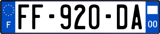 FF-920-DA