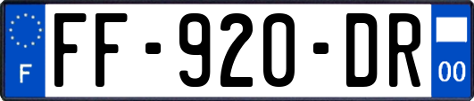 FF-920-DR