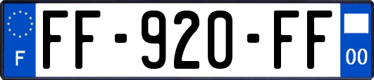 FF-920-FF