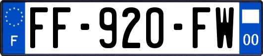 FF-920-FW
