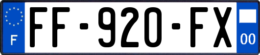 FF-920-FX