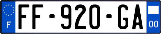 FF-920-GA