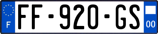 FF-920-GS