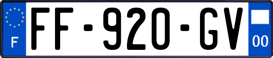 FF-920-GV