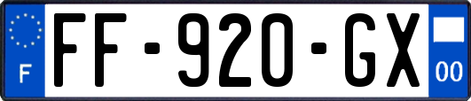 FF-920-GX