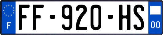 FF-920-HS