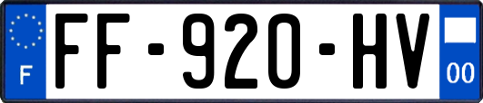 FF-920-HV