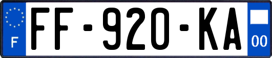 FF-920-KA