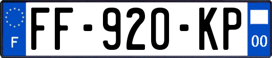 FF-920-KP