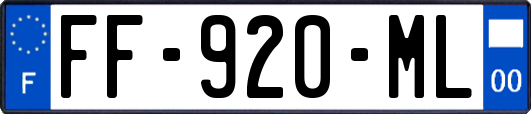 FF-920-ML