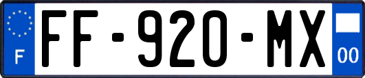 FF-920-MX