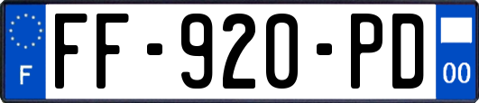 FF-920-PD
