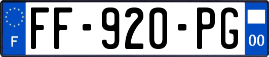 FF-920-PG