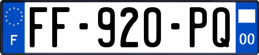 FF-920-PQ