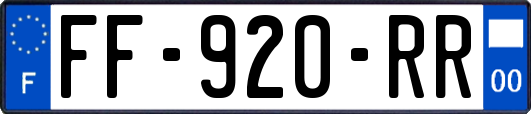 FF-920-RR