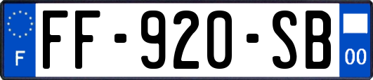 FF-920-SB