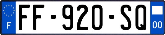 FF-920-SQ