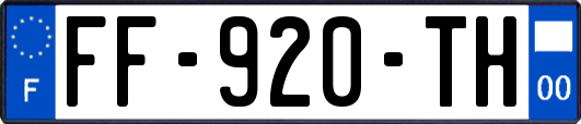 FF-920-TH