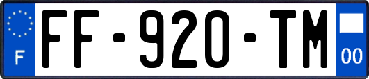 FF-920-TM
