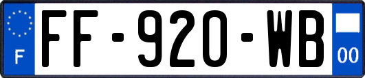 FF-920-WB