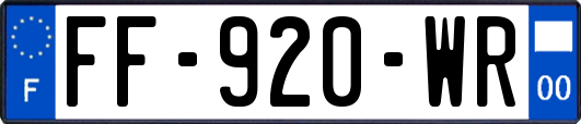FF-920-WR