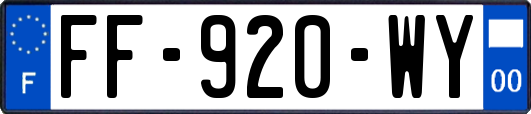 FF-920-WY