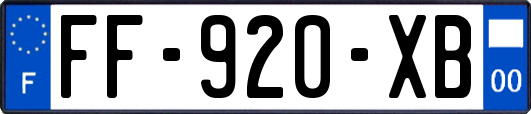 FF-920-XB