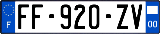 FF-920-ZV