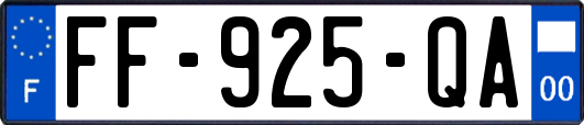 FF-925-QA