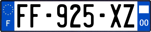FF-925-XZ