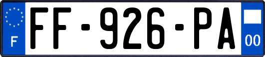 FF-926-PA