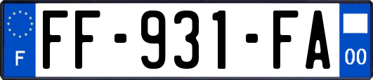 FF-931-FA
